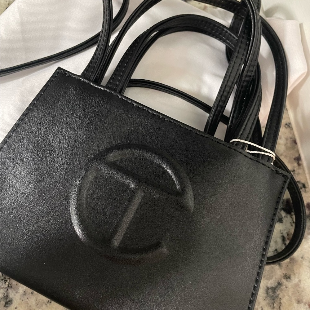 COPY - Small black telfar comes with original dust bag original tag worn once
